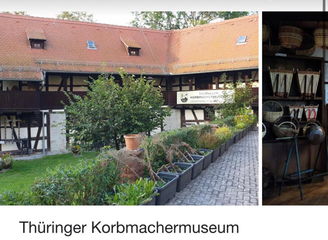 Delux Ferienwohnung Kunstgalerie Und Ilmradweg Kranichfeld Extérieur photo